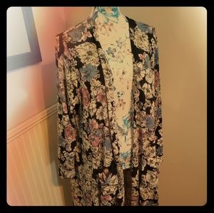 Lularoe Sarah Size XL Water Color Floral